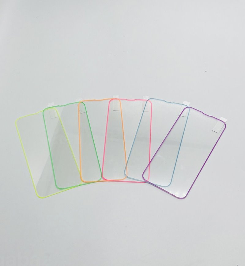 Защита дисплея_Apple-- iPhone 12 PRO Max_2.158_стекло_Glass PRO_FULL GLUE_светящееся_голубое_тех.пак