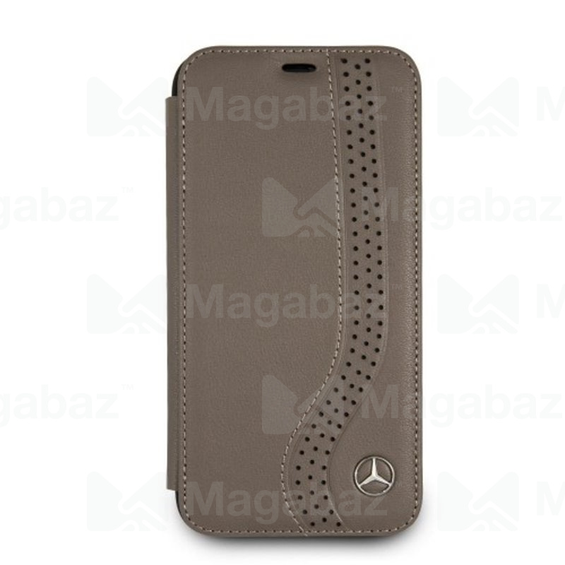 Чехол-книжка для_Apple-- iPhone Xs * X_1.310_CG - mobile_Mercedes_с визитницей_New Bow l Booktype Br