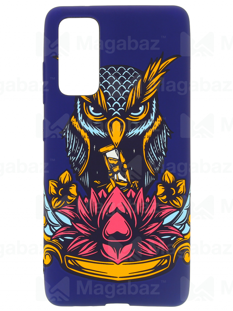 Накладка для_Samsung-- S20 FE_1.095_Luxo_животные_J68_сова