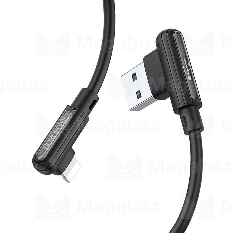 USB-кабель_Apple-- Lightning_Borofone_BX58_TPU_черный_1м