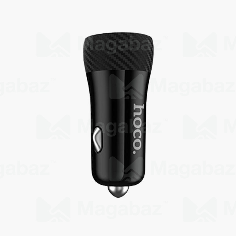 УЗУ_Блок авто_выходы USB 2400 mA/USB 2400 mA_HOCO_Z21_черный