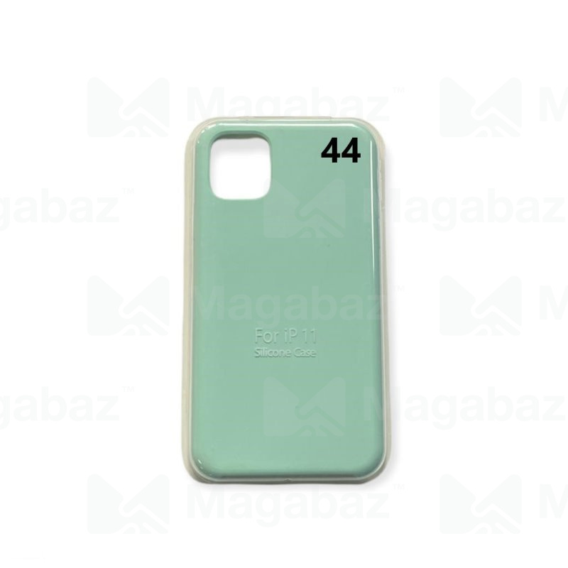 Накладка для_Apple-- iPhone 13 PRO_1.102_Silicone Case_без логотипа_Full_зеленый_44