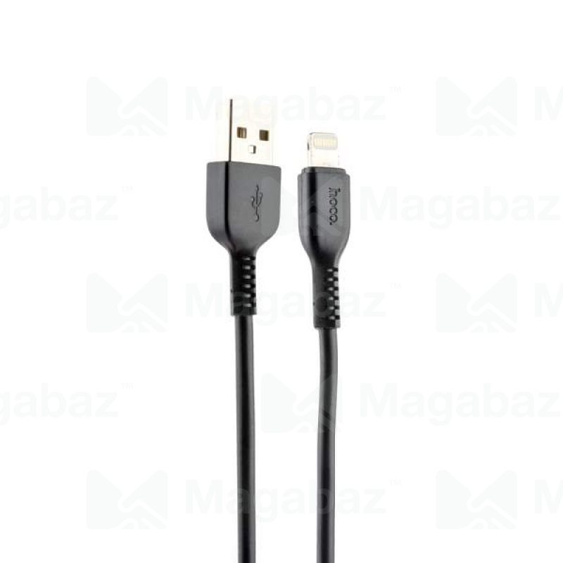 USB-кабель_Apple-- Lightning_HOCO_X20_TPU_черный_2м