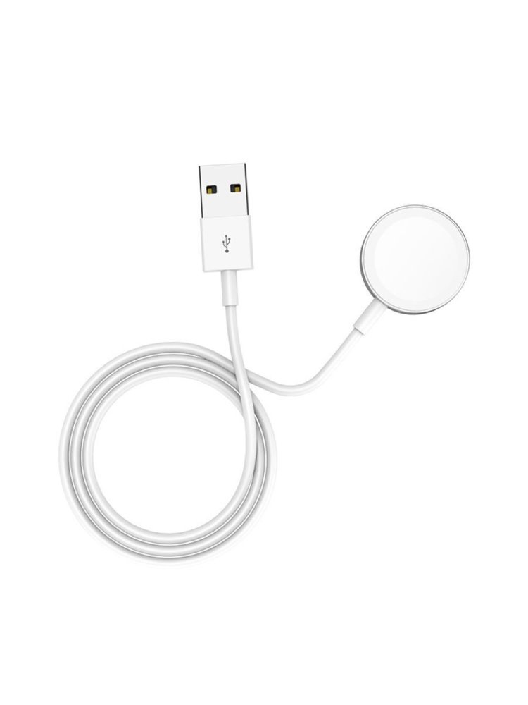 УЗУ_беспроводное для  Apple Watch_HOCO_CW16_1000 mA_белое