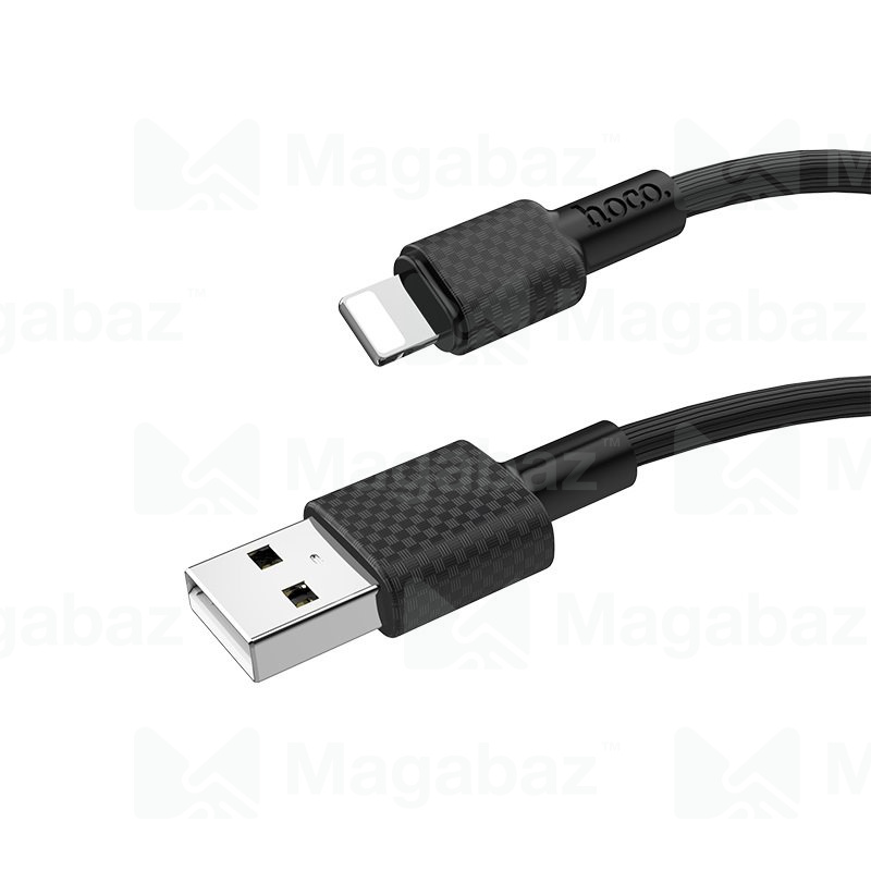 USB-кабель_Apple-- Lightning_HOCO_X29_круглый_черный_1м