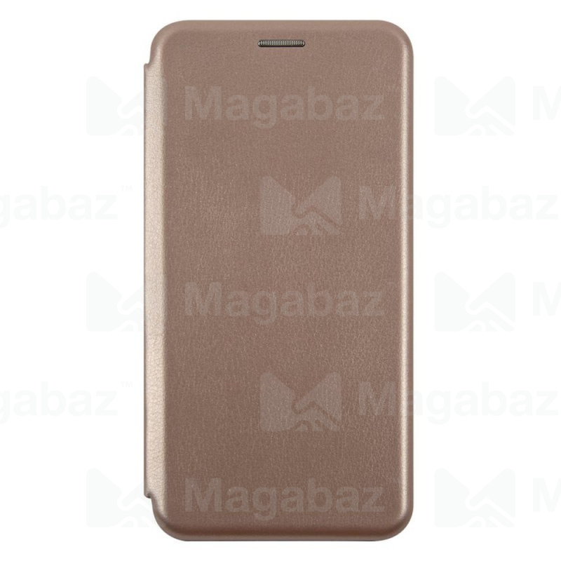 Чехол-книжка для_Samsung-- A02S_1.341_Red Line_Unit_на магнитах_с визитницей_золотой-розово