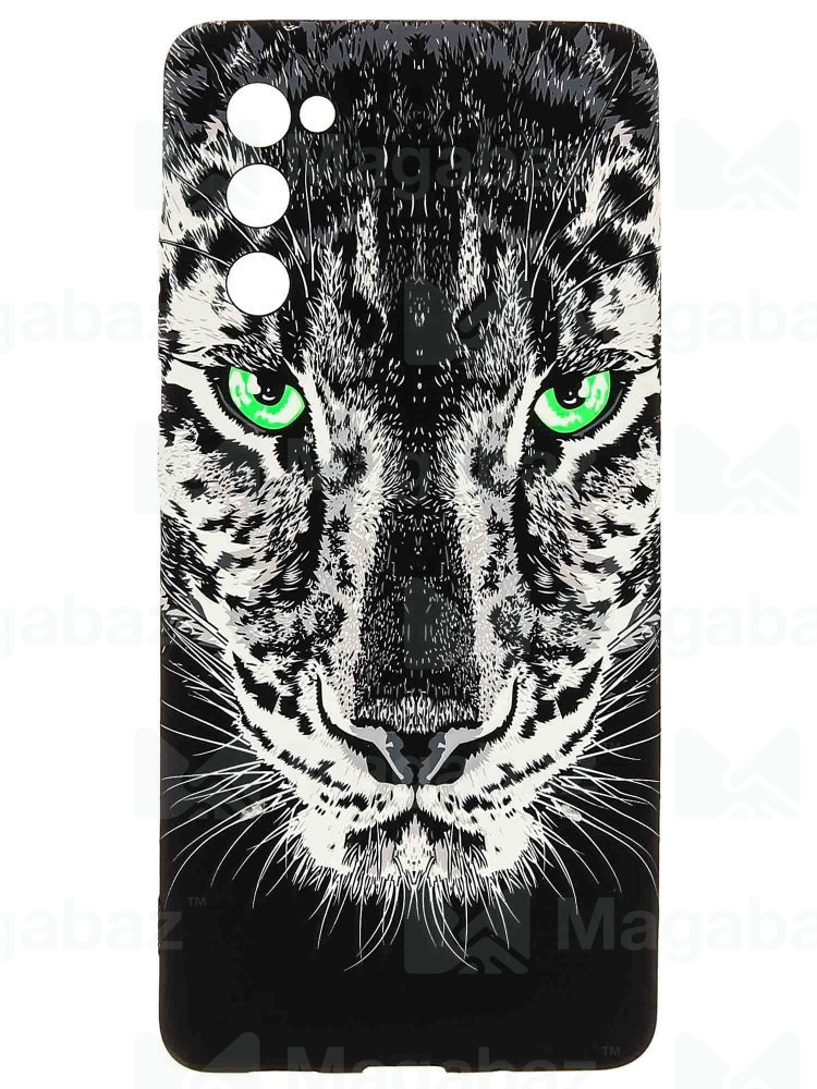 Накладка для_Samsung-- S20 FE_1.095-1_Helsen_с защитой КАМЕРЫ_животные_TX3_пантера