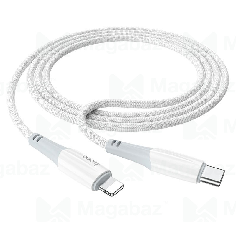 USB-кабель_Apple-- Lightning_HOCO_X70_TPU_в переплете_белый_1м