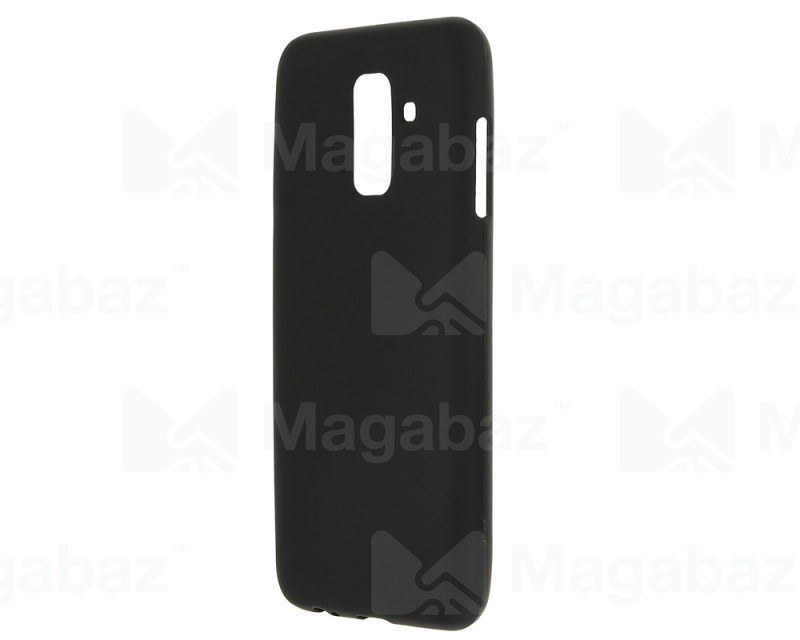 Накладка для_Samsung-- A6 Plus (2018) * J8 (2018)_1.205_TPU mate_черный_1.2mm