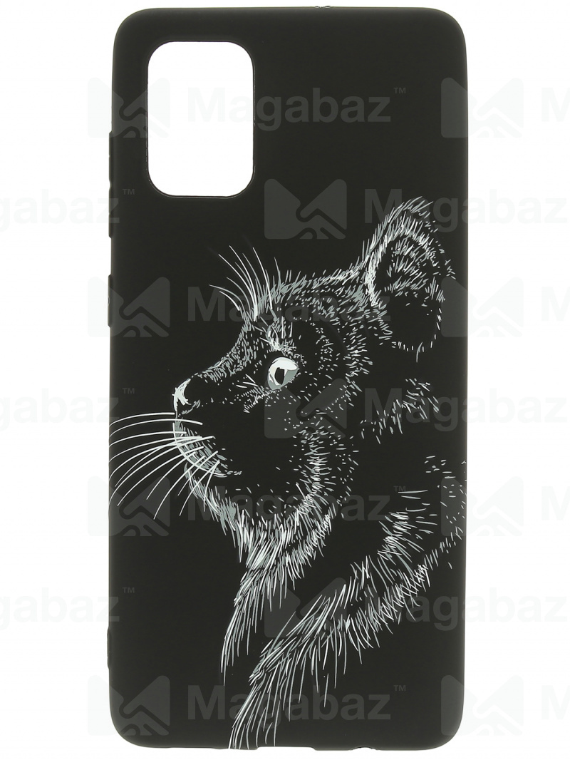 Накладка для_Samsung-- A71_1.095_Luxo_животные_J71_кошка