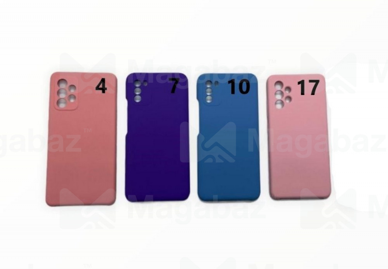 Накладка для_Samsung-- A41_1.105_Silicon Cover_без логотипа_розовый_4