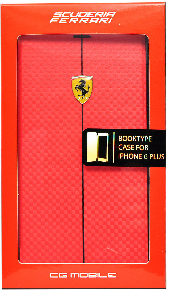 Чехол-книжка для_Apple-- iPhone 6 Plus * 6s Plus_1.310_CG - mobile_Ferrari_PC_Formula One Booktype_к