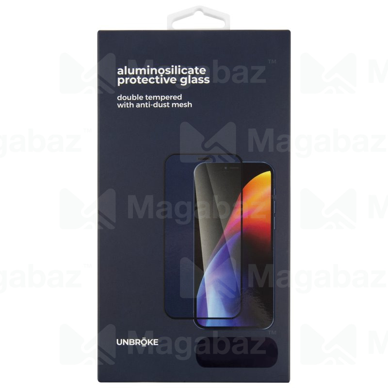 Защита дисплея_Apple-- iPhone 12 PRO Max_2.140_стекло_UNBRÖKE_Full Screen_с защитой динамика от пыли