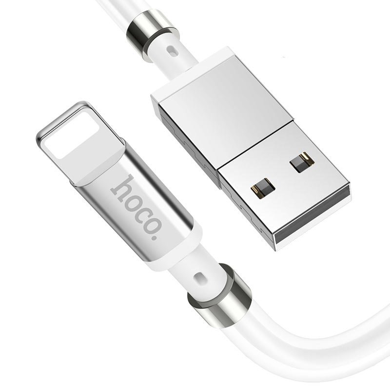 USB-кабель_Apple-- Lightning_HOCO_U91_TPU_белый_1м