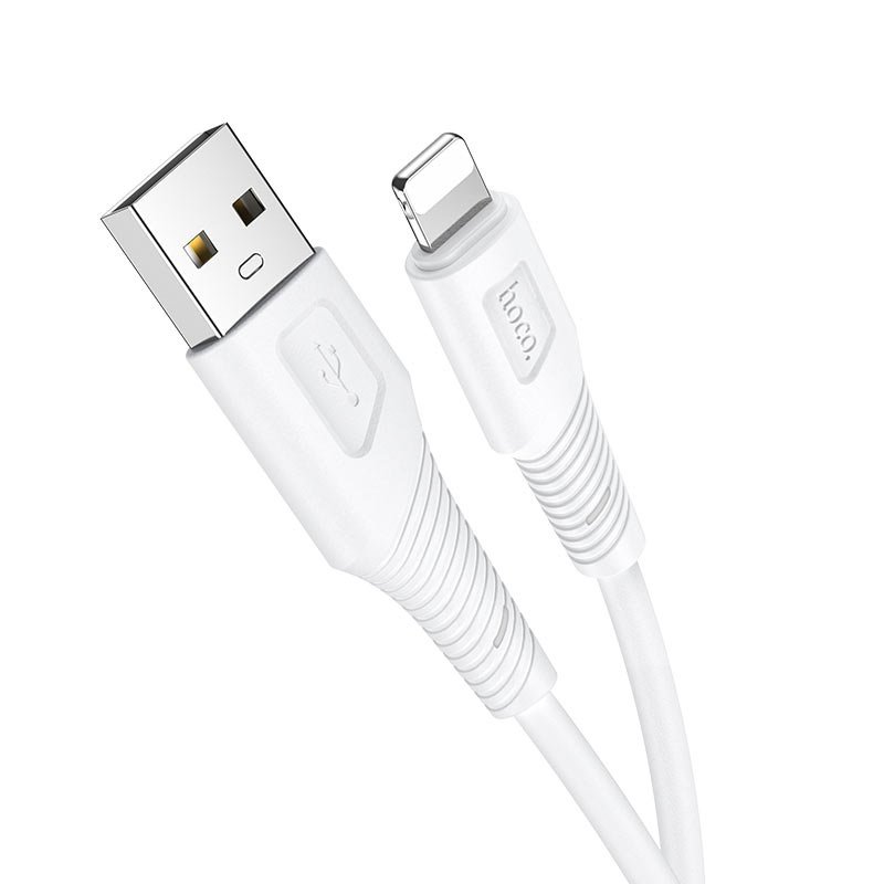 USB-кабель_Apple-- Lightning_HOCO_X58_TPU_оплетка_белый_1м