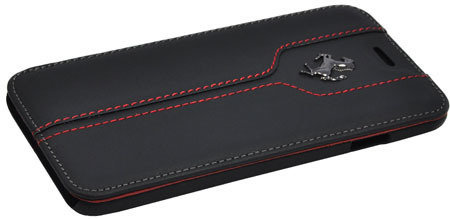 Чехол-книжка для_Apple-- iPhone 6 * 6s_1.310_CG - mobile_Ferrari_Montecarlo Booktype_черный