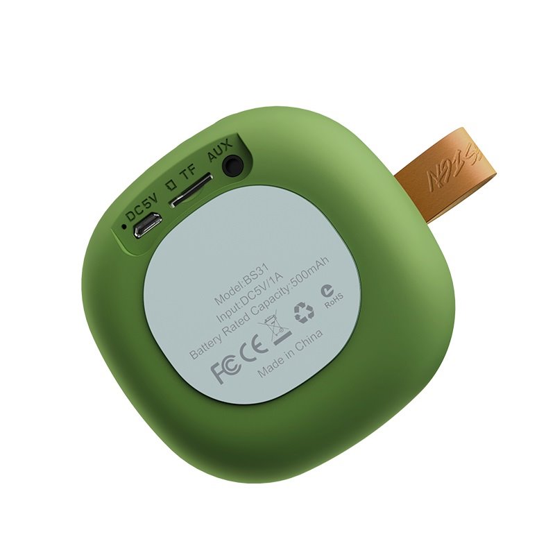 Колонка Bluetooth портативная_HOCO_BS31_зеленый