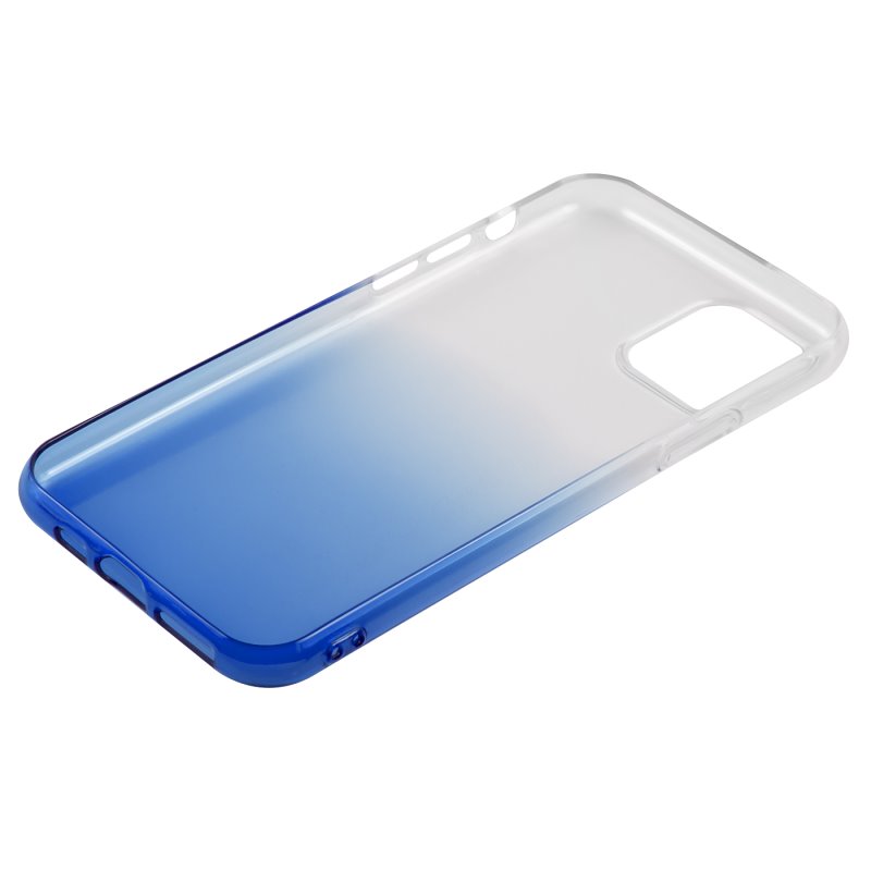 Накладка для_Apple-- iPhone 11_1.117_TPU iBox Crystal_голубой-светло