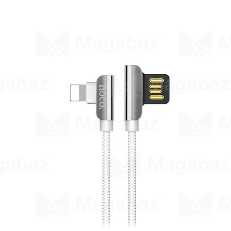USB-кабель_Apple-- Lightning_HOCO_U42_в переплете_белый_1,2м