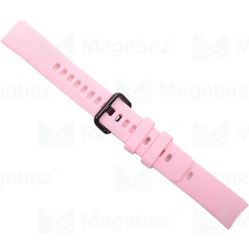 Ремешок на руку для_Huawei-- Honor Band 4_No Name_TPU_розовый_9