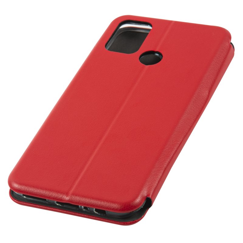 Чехол-книжка для_Samsung-- A22 4G * M32_1.341_Red Line_Unit_на магнитах_с визитницей_красный