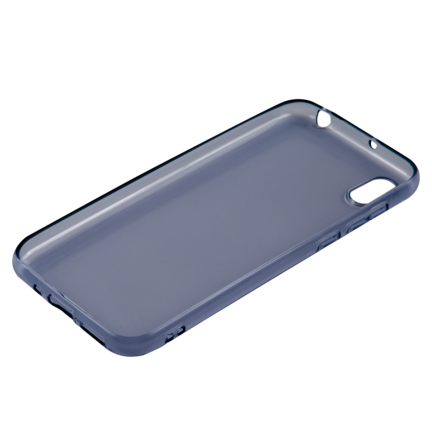 Накладка для_Samsung-- J1 (2016)/J120F/DS_1.117_TPU iBox Crystal_синий_тех.пак.