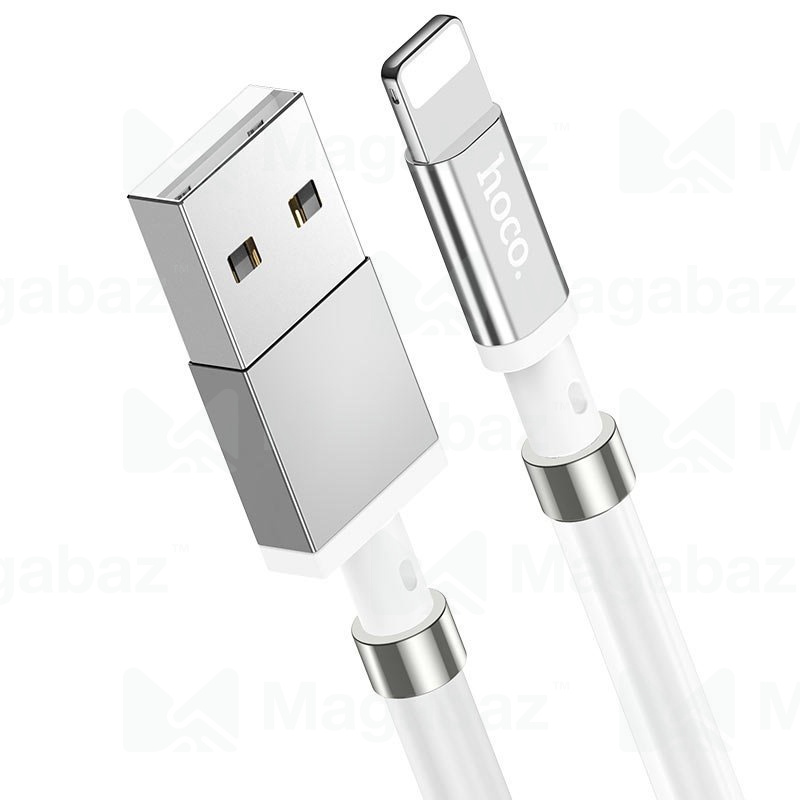USB-кабель_Apple-- Lightning_HOCO_U91_TPU_белый_1м