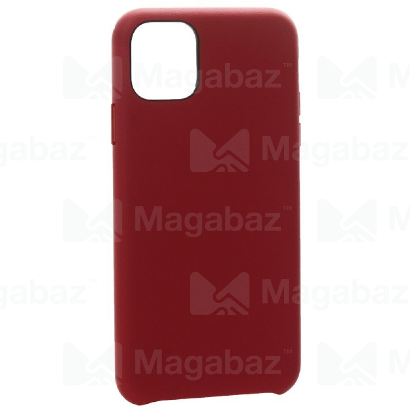 Накладка для_Apple-- iPhone 14_1.007_KZDoo * K-Doo_Noble Collection_Red_кожаная