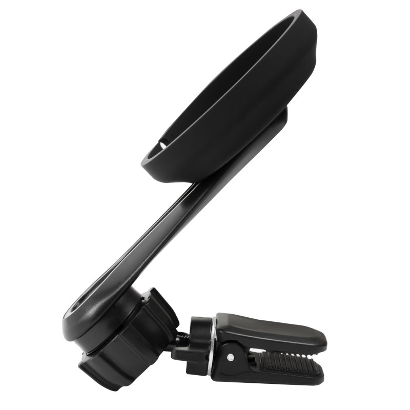 Авто - держатель для телефона_прищепка_для ЗУ MagSafe_вращающийся_на ножке_Red Line_черный_тех.пак.