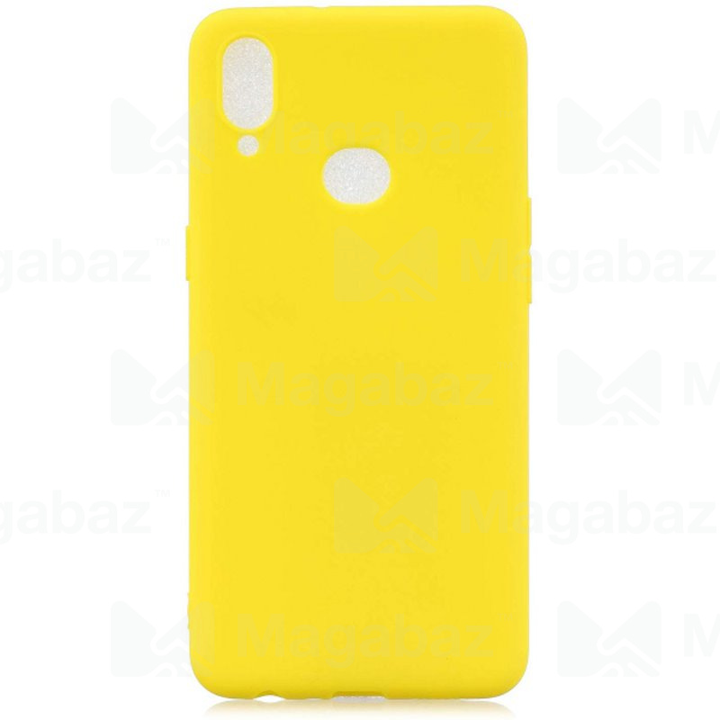 Накладка для_Samsung-- A03_1.195_TPU mate 1mm_желтый