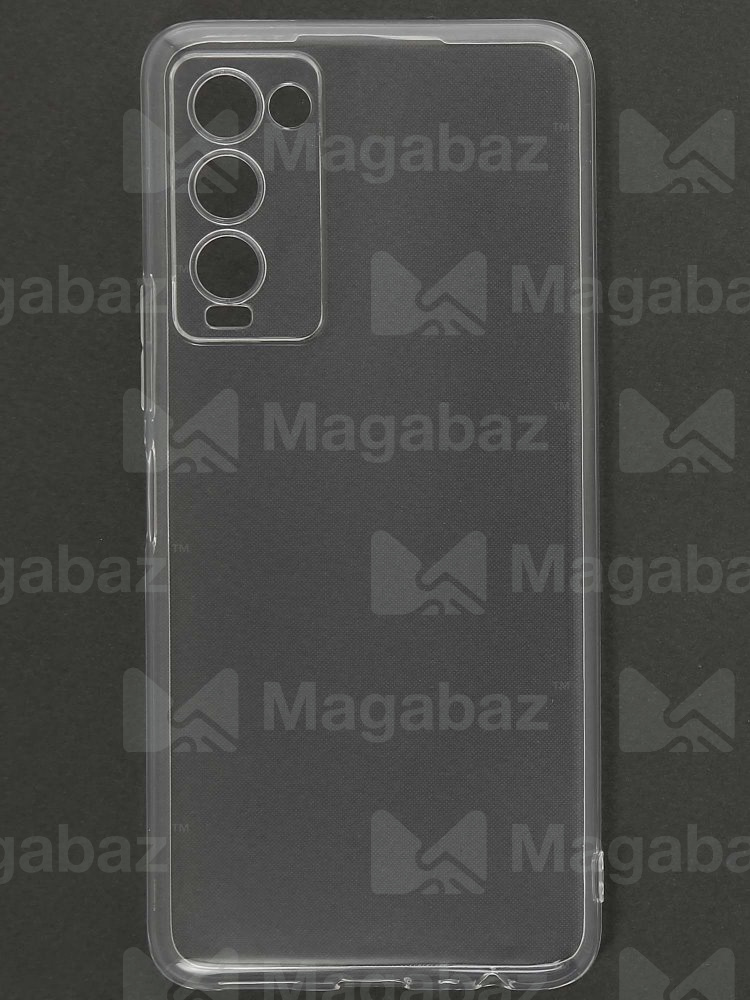 Накладка для_Tecno-- Camon 18 * 18T_1.146-1_TPU mp 1mm_с ЗАЩИТОЙ камеры_прозрачный_глянцевый