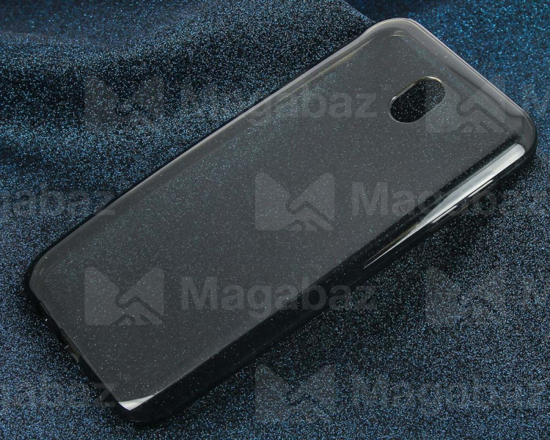 Накладка для_Samsung-- J7 (2016)_1.117_TPU iBox Crystal_серый