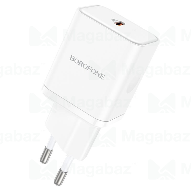 УЗУ блок-сеть_выход USB Type-C 3000 mA_Borofone_BN6_20W_белый