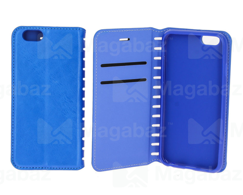 Чехол-книжка для_Samsung-- Note 8_1.330_Book Case New_с визитницей_синий