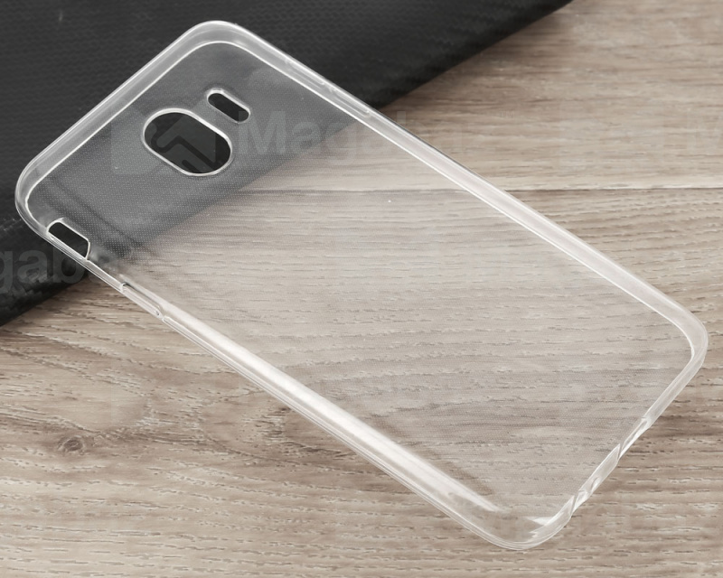 Накладка для_Samsung-- J4 (2018)/j400F_1.145_TPU new 1mm_прозрачный_глянцевый