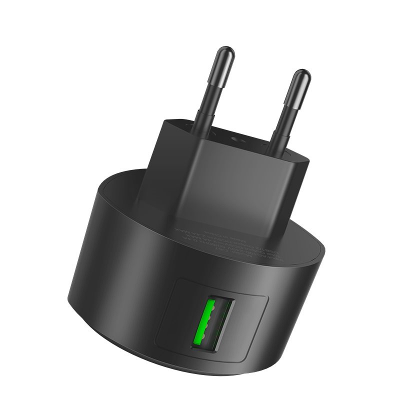 УЗУ блок-сеть_выход USB 3000 mA_HOCO_C68A_черный