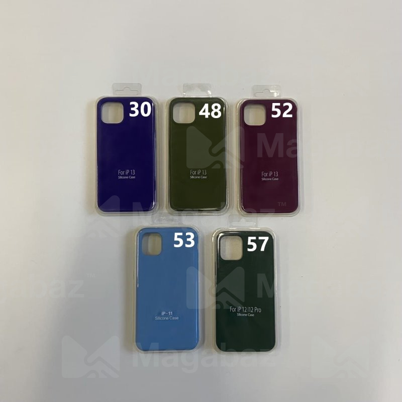 Накладка для_Apple-- iPhone 13 PRO Max_1.102_Silicone Case_без логотипа_Full_фиолетовый_30