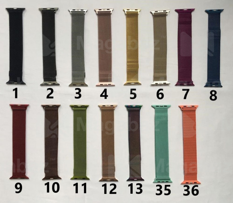 Браслет на руку для_Apple-- WATCH S3 (42 mm) *  S4 (44 mm) *  S5 (44 mm) * S6 (44 mm) * SE (44 mm)_N