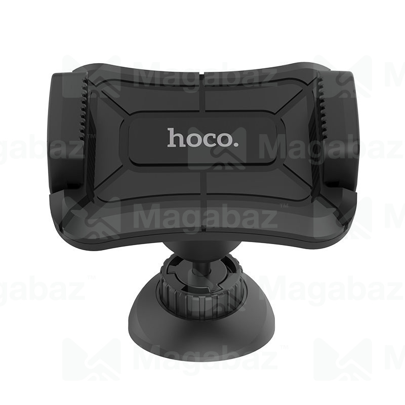 Авто - держатель для телефона_на липучке_раздвижной_вращающийся_HOCO_(CA43)_чёрный