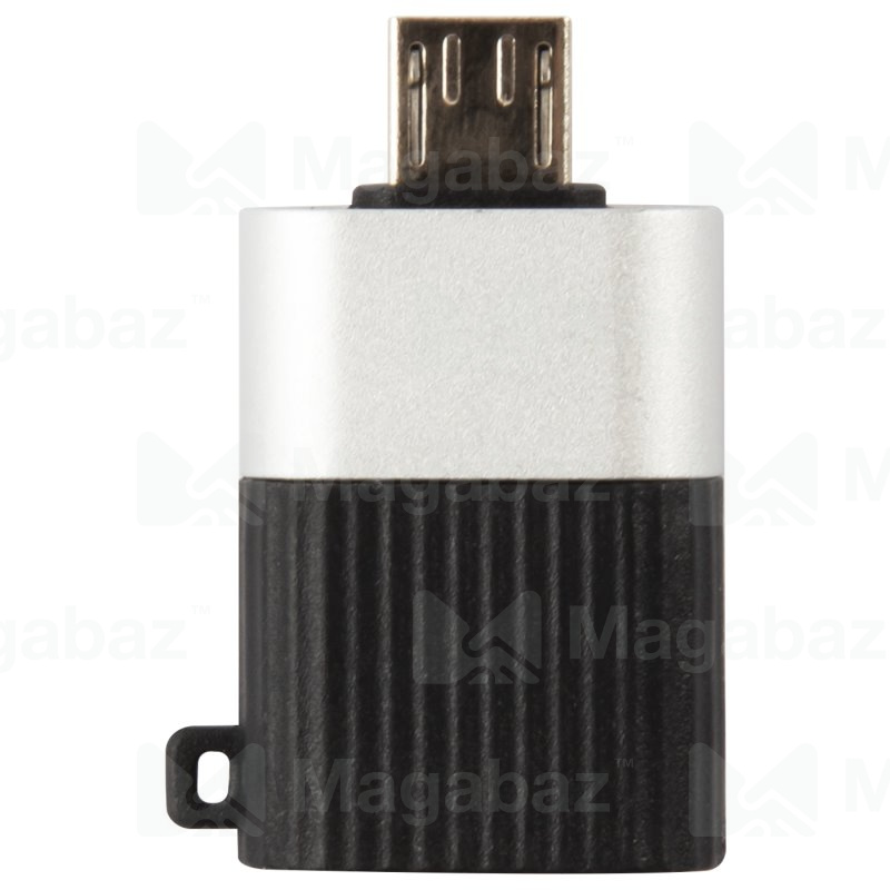 Переходник_USB - micro usb_Red Line_до 3А_черный-серебристо