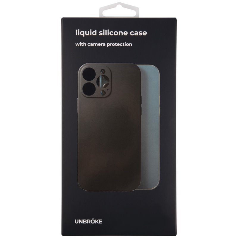 Накладка для_Apple-- iPhone 13 PRO_1.0033_TPU_UNBRÖKE_MagSafe_черный