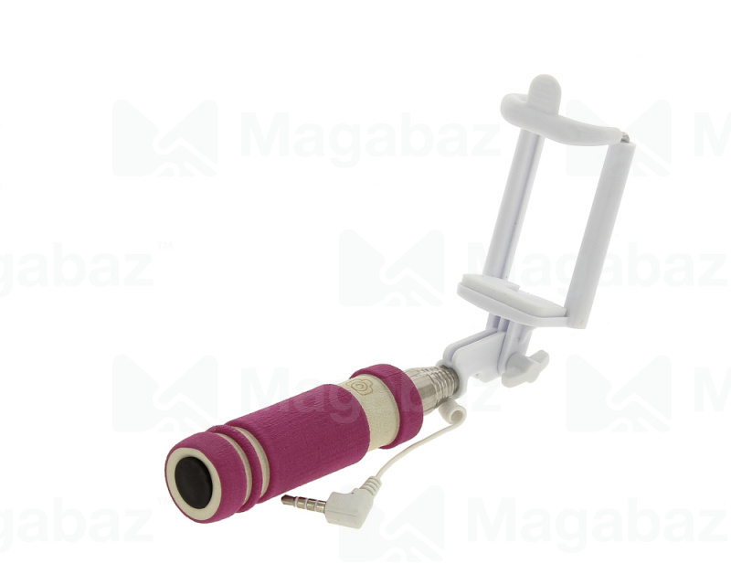 Монопод для селфи_Red Line_Mini_RLBT-05_AUX_розовый