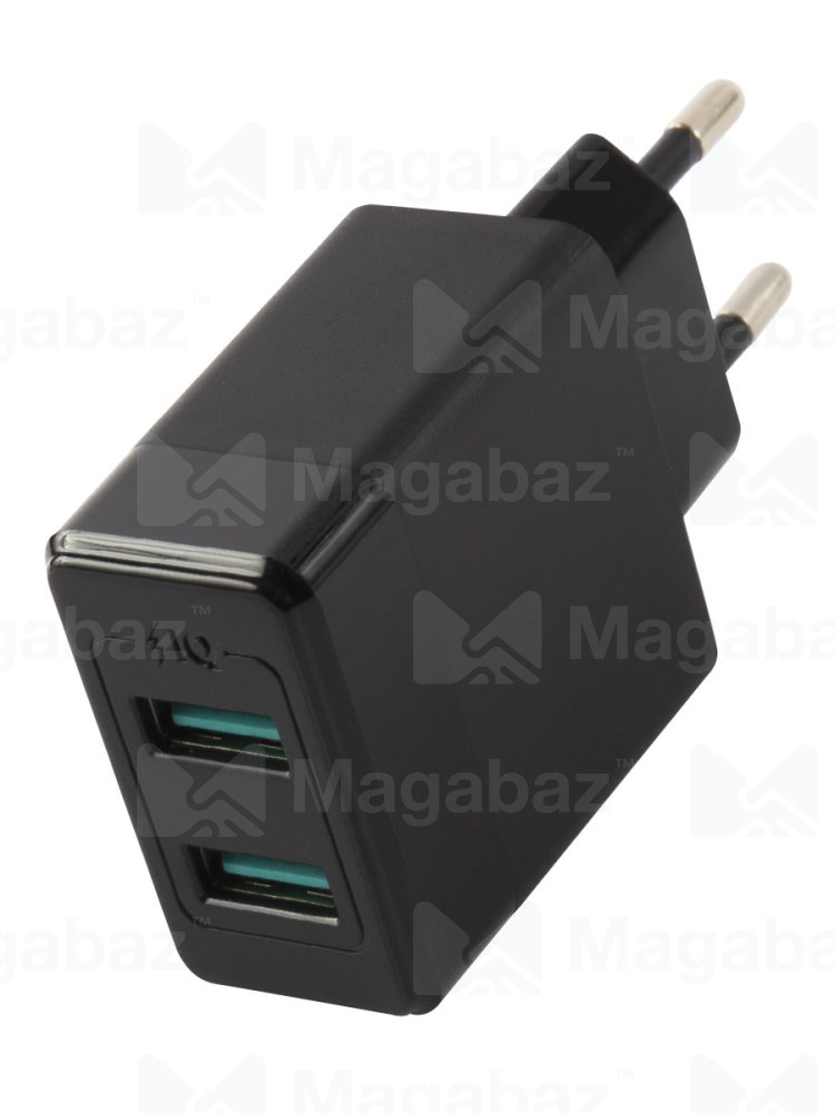 УЗУ блок-сеть_выходы USB 2400 mA/USB 2400 mA_Red Line_Y1_чёрный