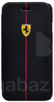 Чехол-книжка для_Apple-- iPhone 6 * 6s_1.310_CG - mobile_Ferrari_PC_Formula One Booktype_черный