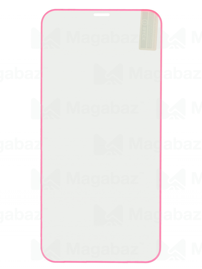 Защита дисплея_Infinix--Hot 10 Lite_2.158_стекло_Glass PRO_FULL GLUE_светящееся_розовое_тех.пак._(кр