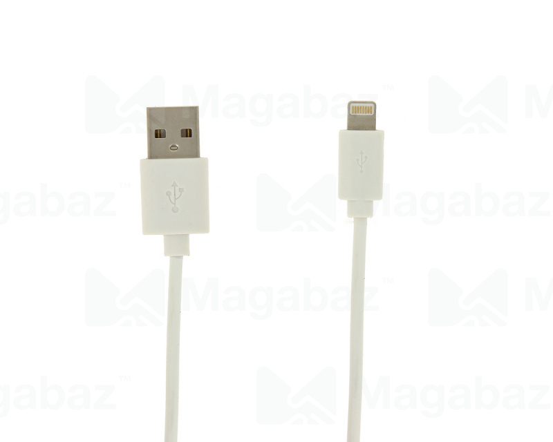 USB-кабель_Apple-- Lightning_Red Line_белый_1м