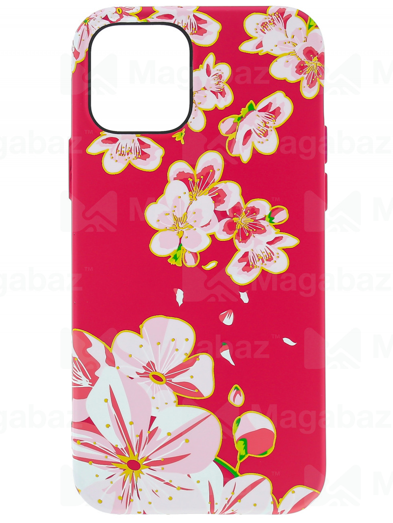 Накладка для_Apple-- iPhone 12 * 12 PRO_1.095_Luxo_цветы_J2