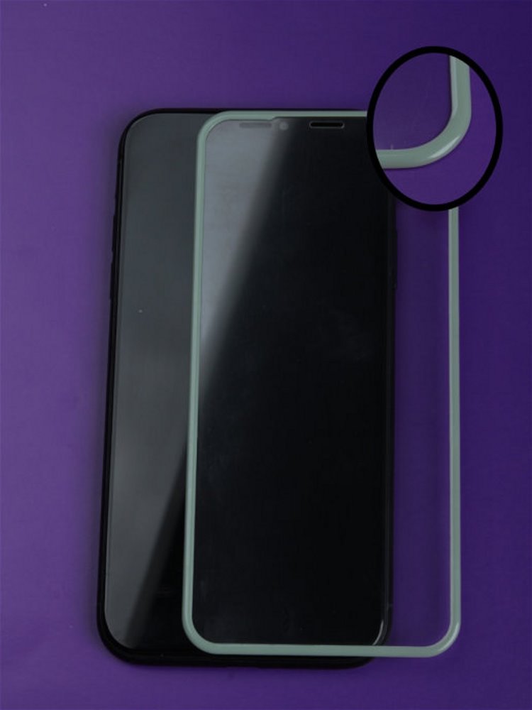 Защита дисплея_Realme-- 8 4G * 8 PRO_2.158_стекло_Glass PRO_FULL GLUE_светящееся_белое_тех.пак._(кра