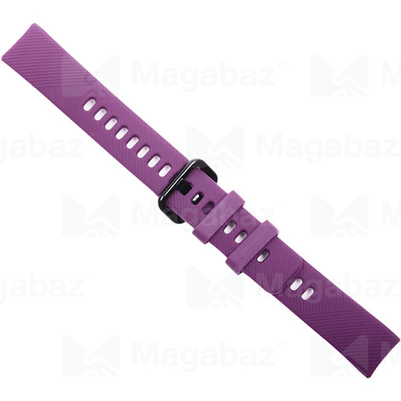 Ремешок на руку для_Huawei-- Honor Band 4_No Name_TPU_фиолетовый_5