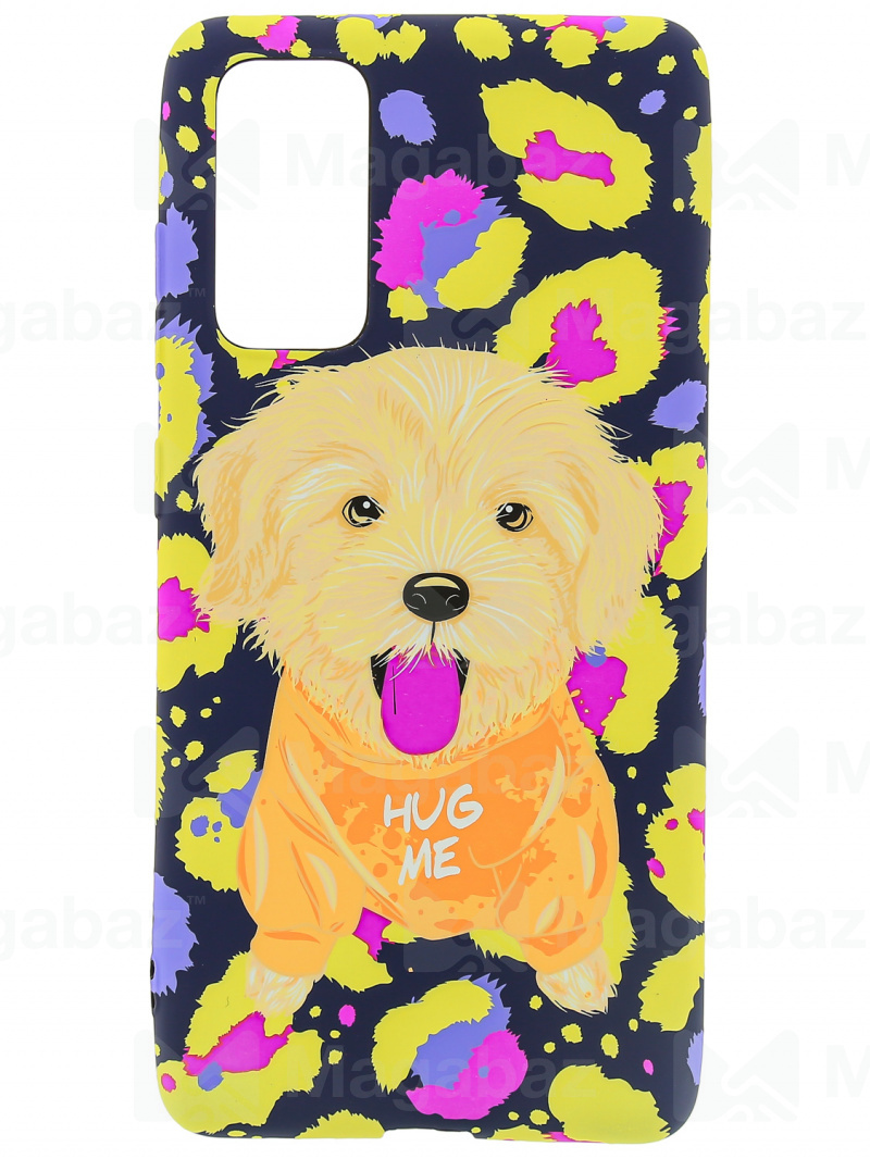 Накладка для_Samsung-- S20 FE_1.095_Luxo_мультяшки_J79_пёсик HUG ME